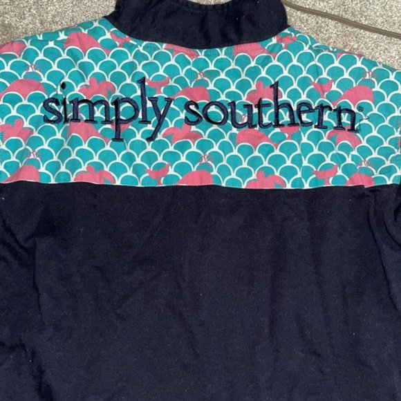 Womens Simply Southern Pullover w/ Elbow Patches - Picture 3 of 5